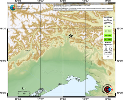 Mappa comuni con almeno 3 questionari