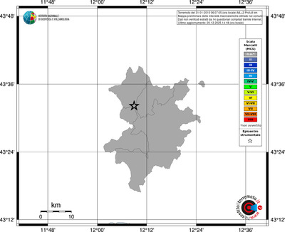 Mappa MCS - territori comuni