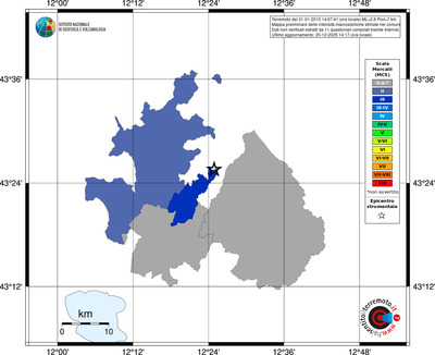 Mappa MCS - territori comuni