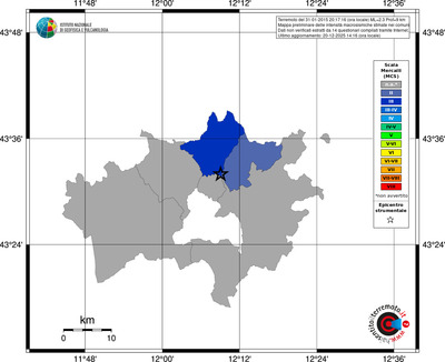 Mappa MCS - territori comuni