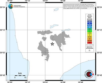 Mappa MCS - territori comuni