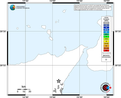 Mappa EMS - territori località