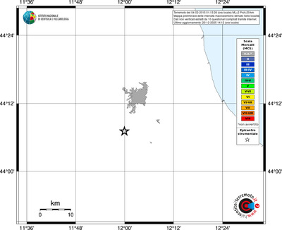 Mappa MCS - territori località