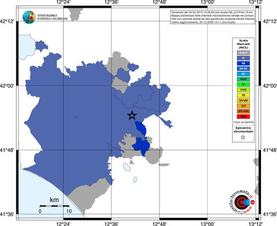 Mappa MCS - territori comuni