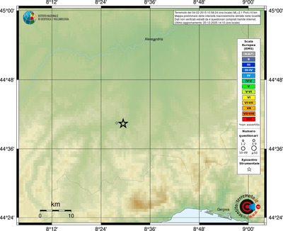 Mappa EMS - località