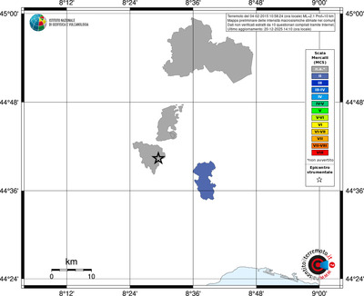 Mappa MCS - territori comuni