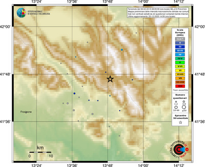 Mappa EMS - comuni