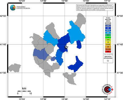 Mappa MCS - territori comuni
