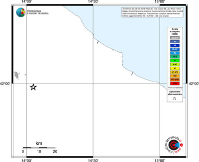 Mappa EMS - territori località