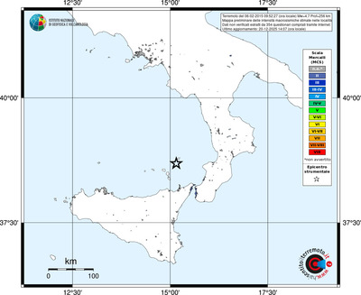 Mappa MCS - territori località