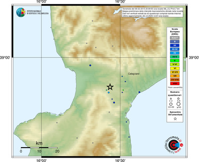 Mappa EMS - località