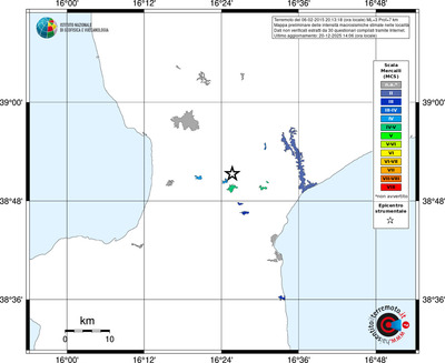 Mappa MCS - territori località