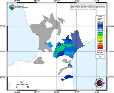 Mappa MCS - territori comuni