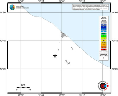 Mappa MCS - territori località