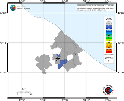 Mappa MCS - territori comuni