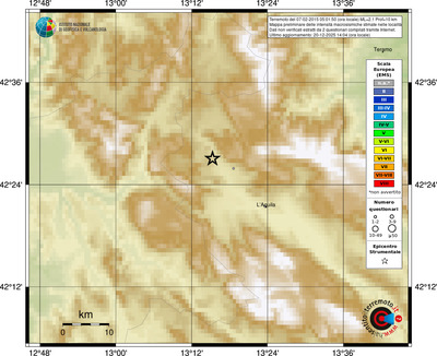 Mappa EMS - località