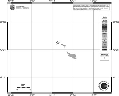 Mappa EMS - territori località