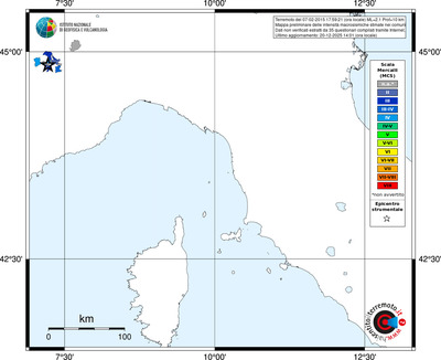 Mappa MCS - territori comuni