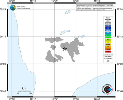 Mappa MCS - territori comuni
