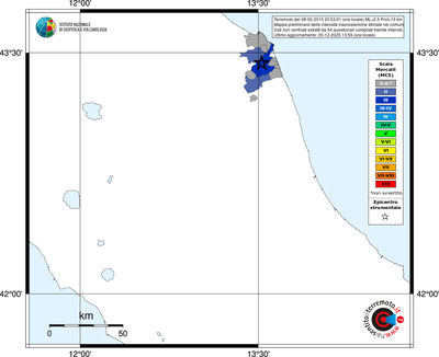 Mappa MCS - territori comuni