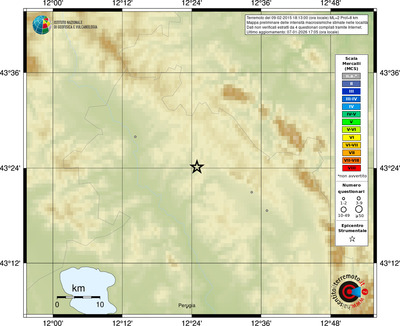 Mappa MCS - località