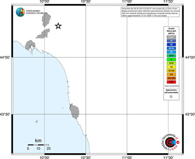 Mappa MCS - territori comuni