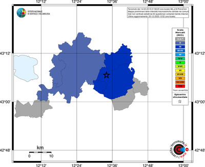 Mappa MCS - territori comuni