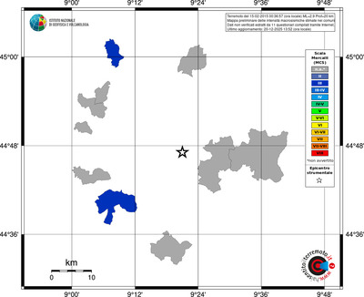 Mappa MCS - territori comuni