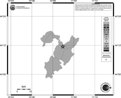 Mappa MCS - territori comuni