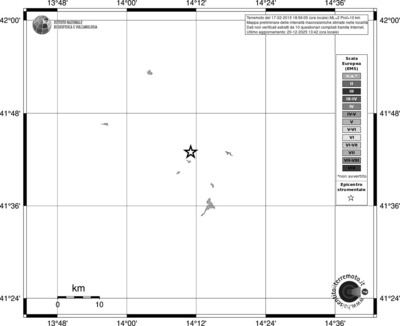 Mappa EMS - territori località