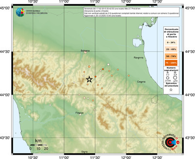 Mappa comuni con almeno 3 questionari