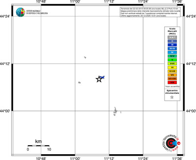 Mappa MCS - territori località