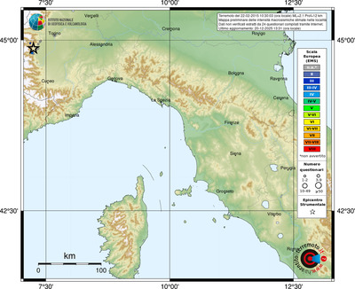 Mappa EMS - località