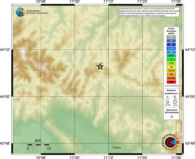 Mappa EMS - località
