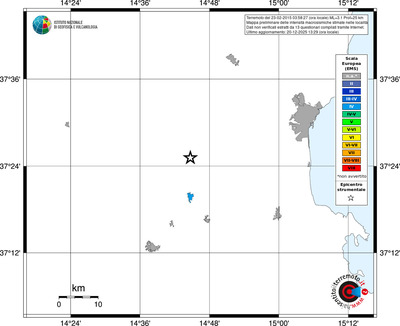 Mappa EMS - territori località