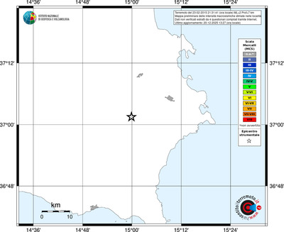 Mappa MCS - territori località