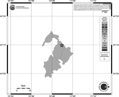 Mappa MCS - territori comuni