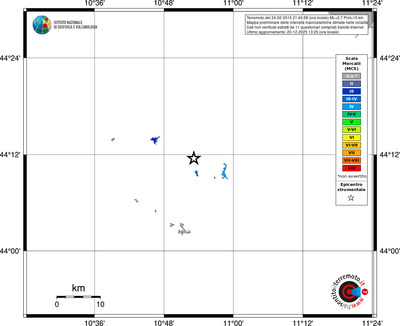 Mappa MCS - territori località