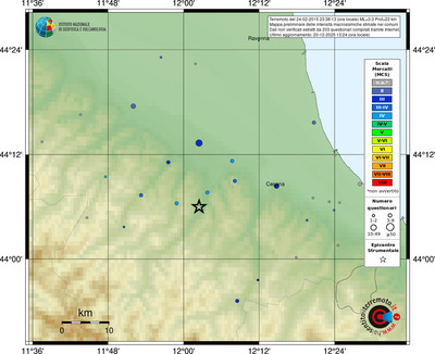 Mappa MCS - comuni