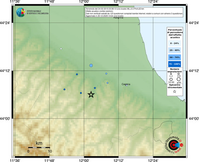 Mappa comuni con almeno 3 questionari