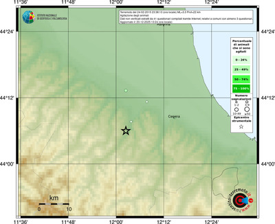 Mappa comuni con almeno 3 questionari
