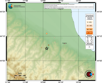 Mappa comuni con almeno 3 questionari