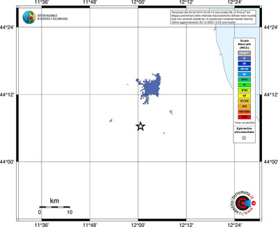 Mappa MCS - territori località