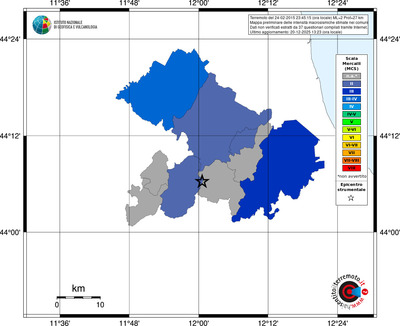 Mappa MCS - territori comuni