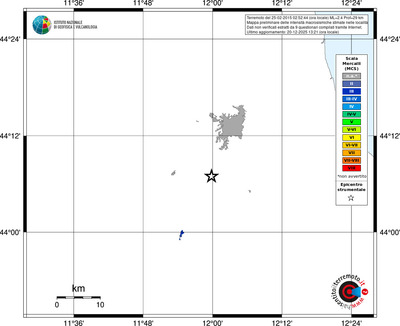 Mappa MCS - territori località