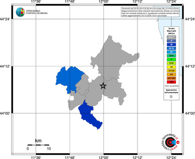 Mappa MCS - territori comuni