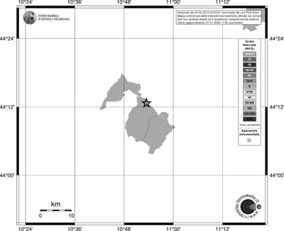 Mappa MCS - territori comuni