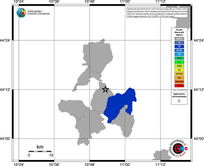 Mappa MCS - territori comuni
