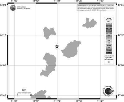 Mappa MCS - territori comuni