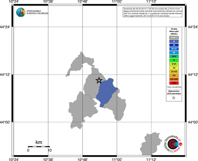Mappa MCS - territori comuni